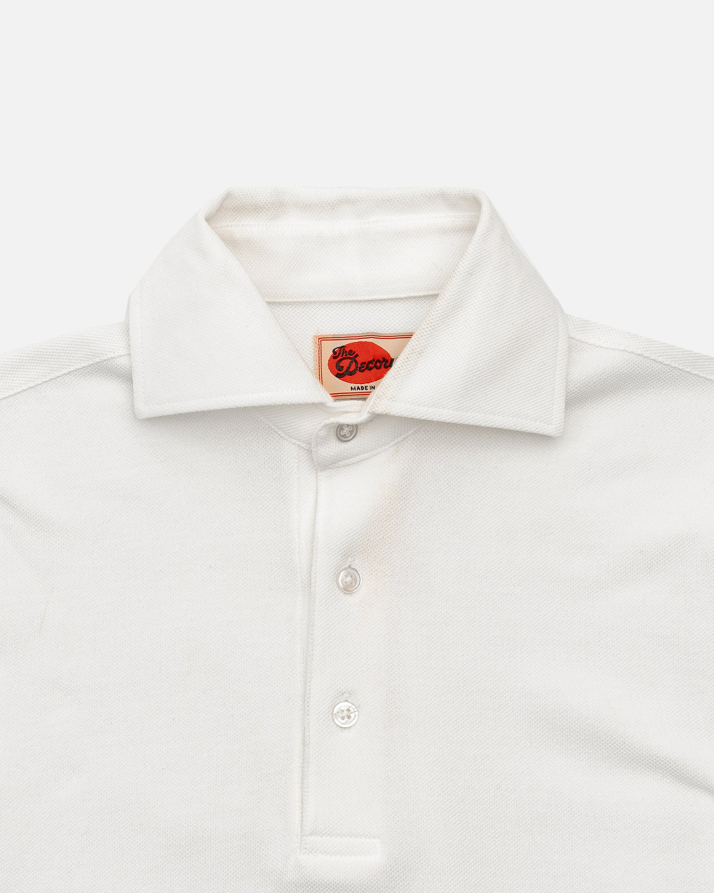 The Decorum Short Sleeve Polo Shirt - White