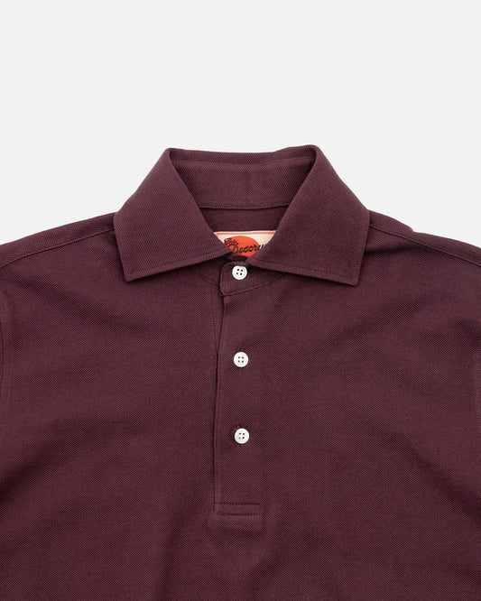 The Decorum Short Sleeve Polo Shirt - Purple