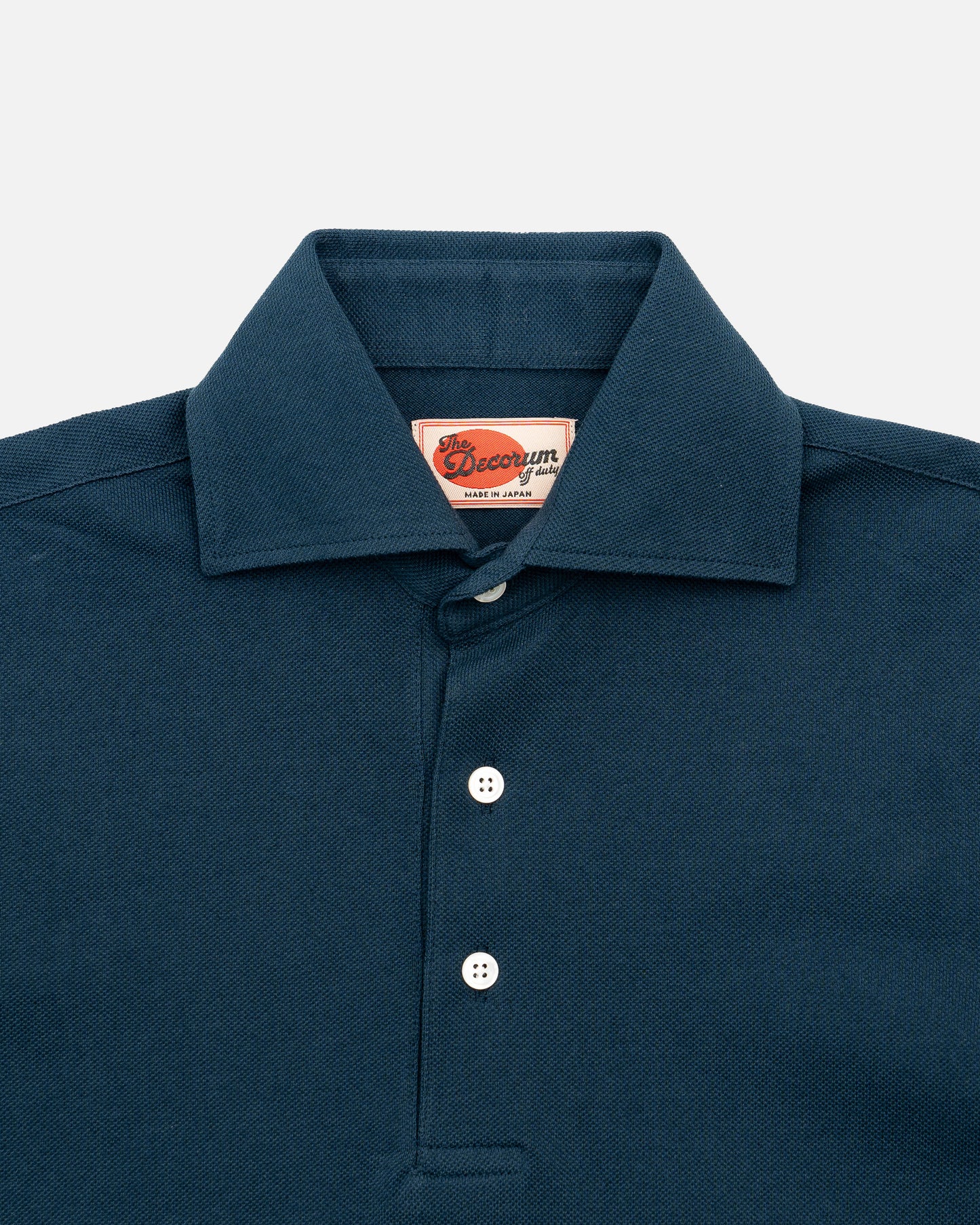 The Decorum Short Sleeve Polo Shirt - Indigo Blue