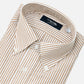 Kamakura Firenze Brown Seersucker Shirt