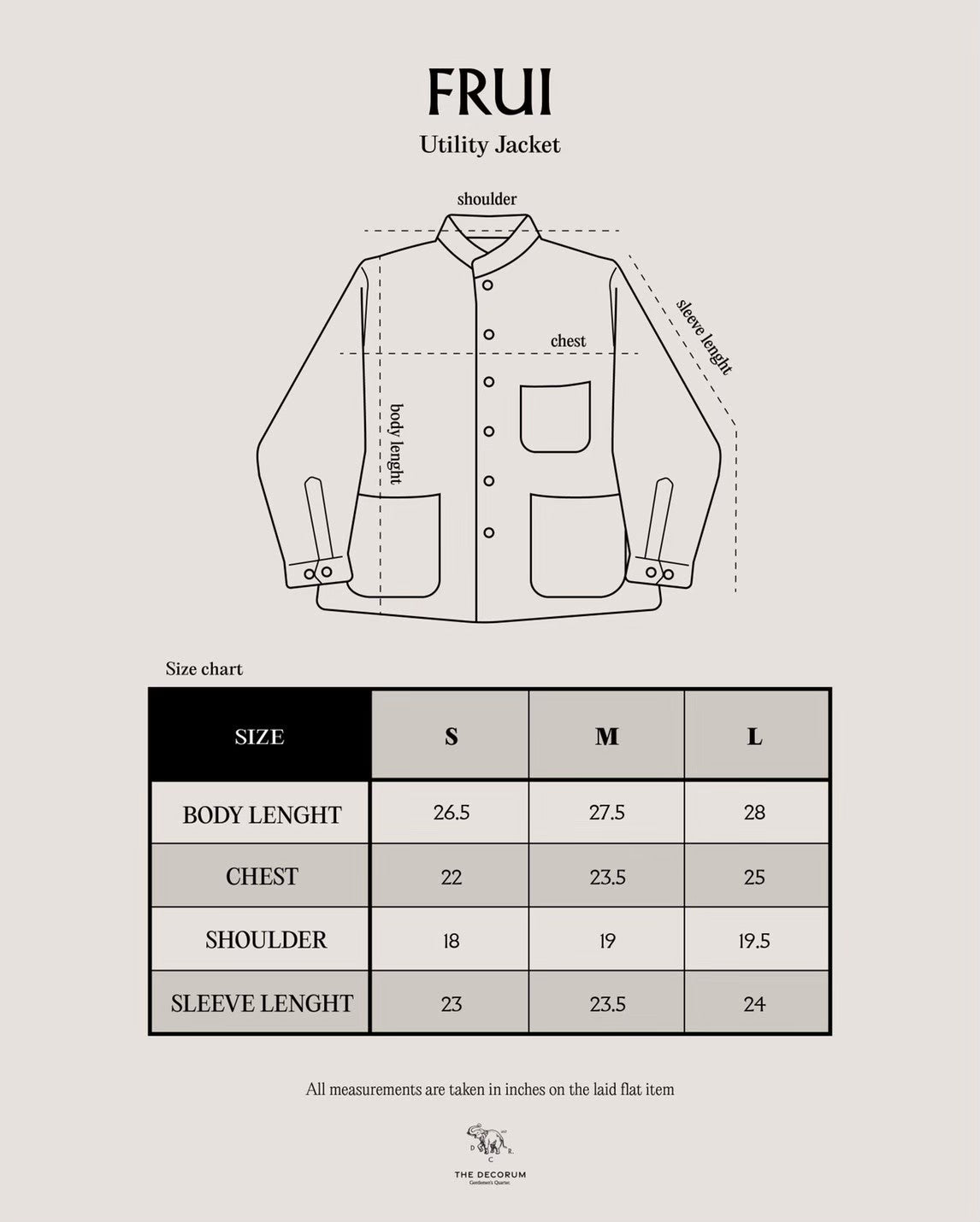 Frui Khaki Utility Jacket