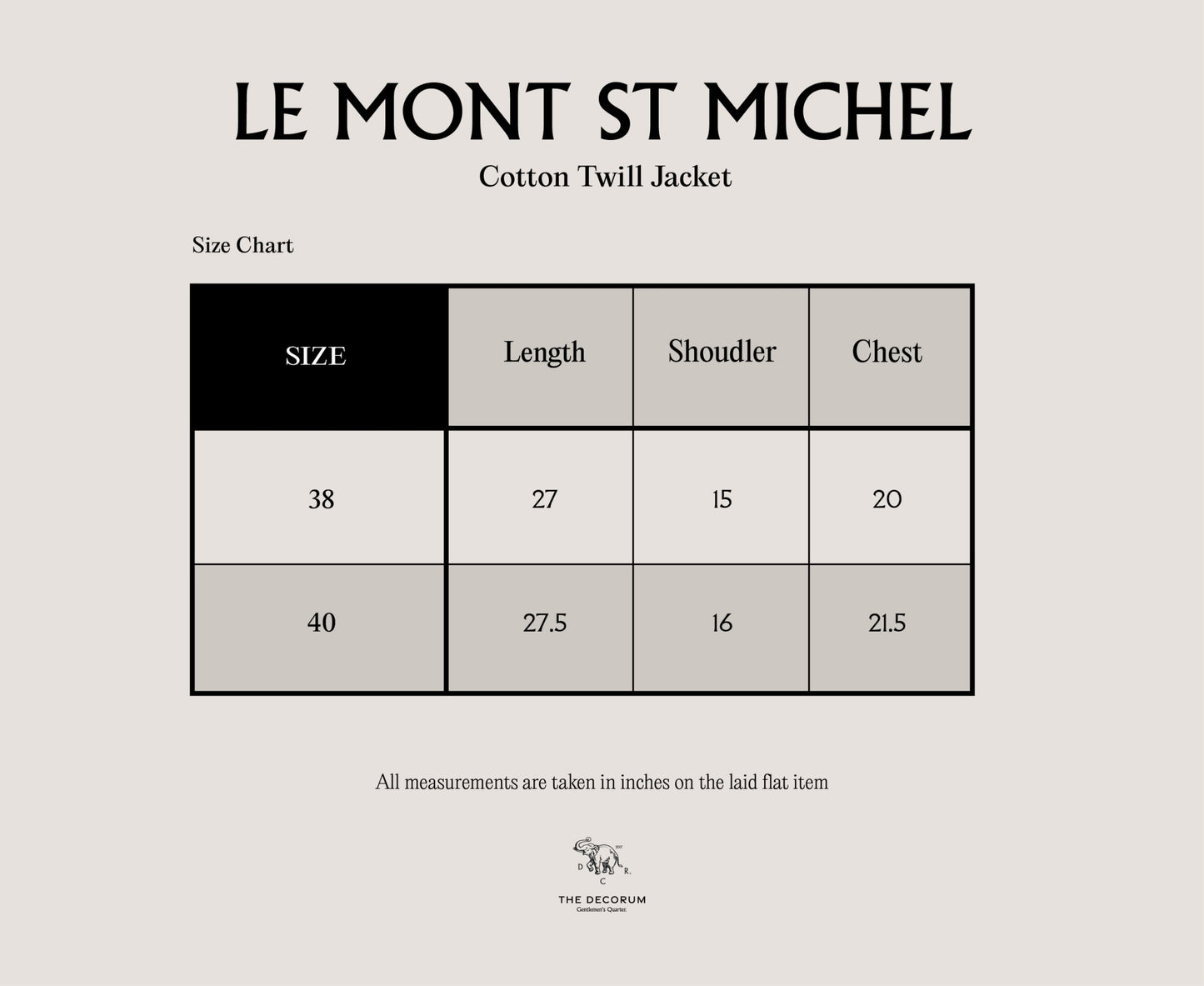 Le Mont Saint Michel Blue Cotton Twill Work Jacket