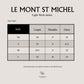 Le Mont Saint Michel Blue Light Work Jacket