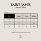 Saint James Minquiers Modern in Navy/White/Red