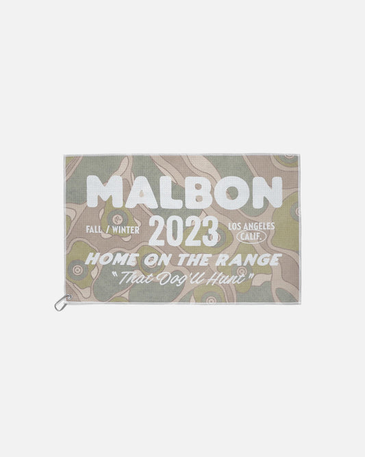 Malbon Golf Hotr Towel Course camo