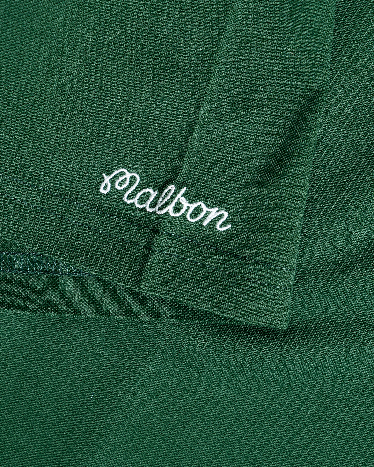 Malbon Golf Cooper Polo Green