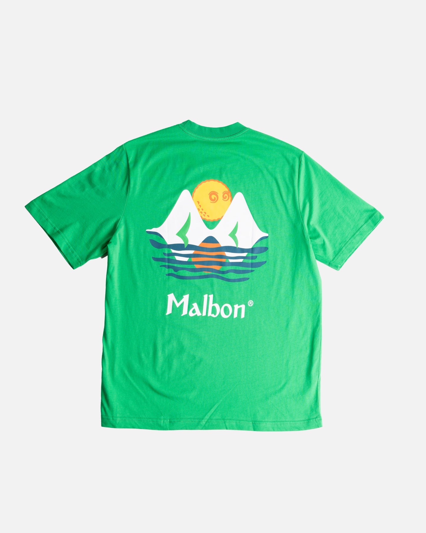 Malbon Sunset Buckets T-Shirt Green