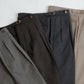 The Decorum Delon Trousers in Ash Brown Wool