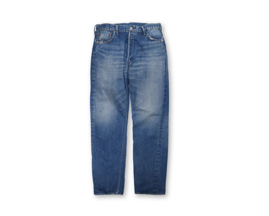 (Pop-up) Fullcount 1341-1103SS Dartfort Clean Straight Denim Indigo Blue (Super Smooth)