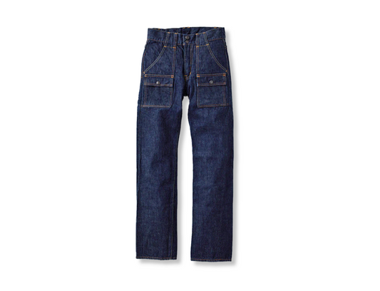 (Pop-up) Fullcount 1246W Bush Pants Indigo Blue