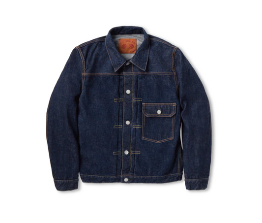 (Pop-up) Fullcount 2107W Type 1 Denim Jacket Indigo Blue