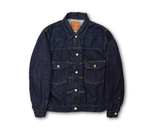 (Pop-up) Fullcount 2102SSW Type 2 Denim Jacket Super Smooth Indigo Blue