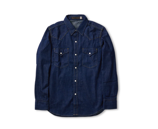 (Pop-up) Fullcount 4894 Denim Western Shirt