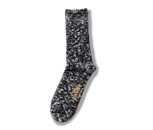 (Pop-up) Fullcount 6110-2 Black Socks