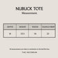 Dark Brown Nubuck - The Decorum Tote Bag