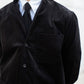 YK Black Stand Collar Work Jacket FW24