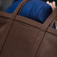 Dark Brown Nubuck - The Decorum Tote Bag