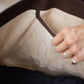 Dark Brown Nubuck - The Decorum Tote Bag
