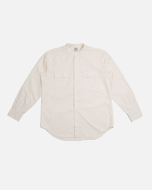Kamakura Vintage Ivy White Mandarin Collar Shirt