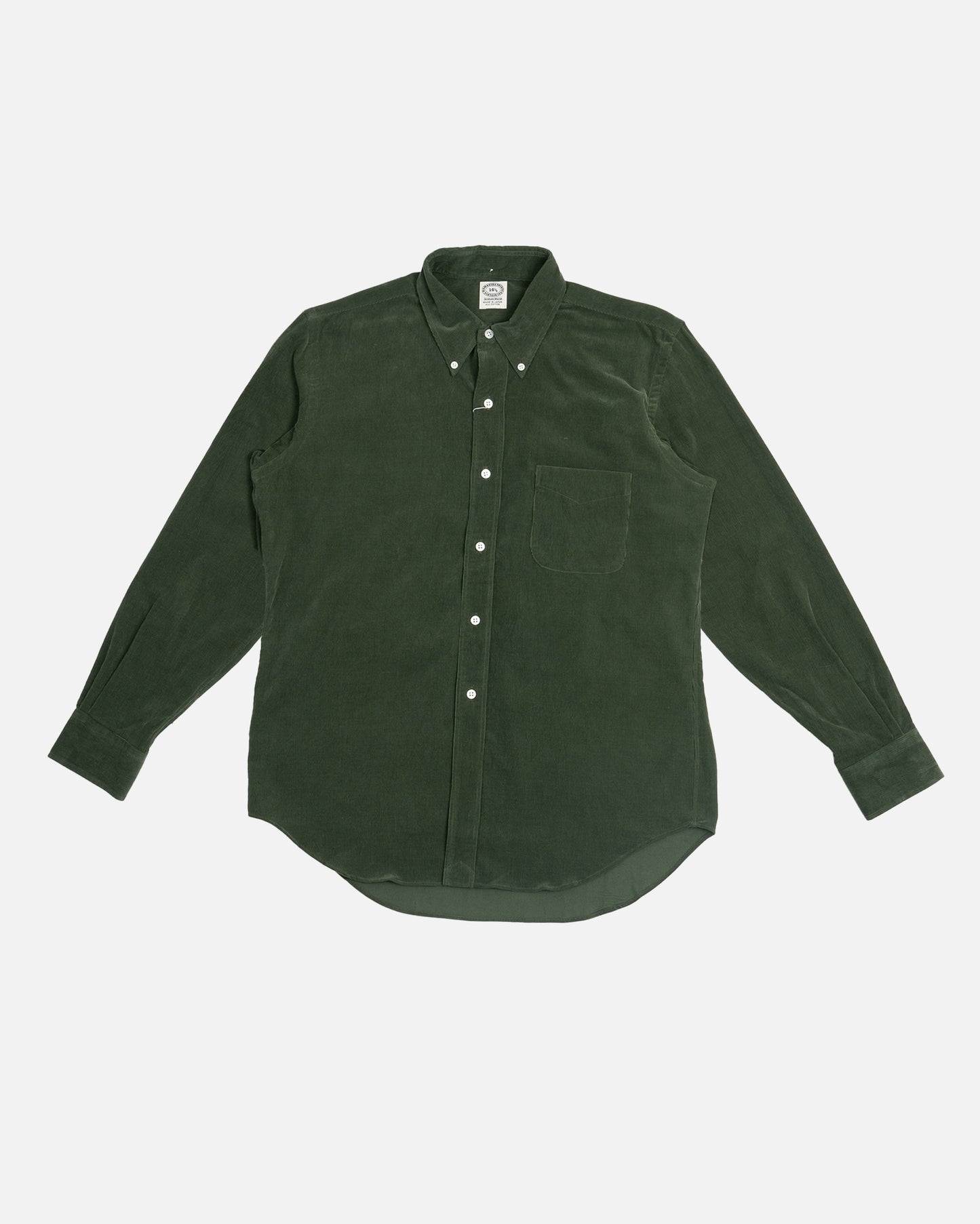 Kamakura Vintage Ivy Olive Corduroy Button Down Shirt
