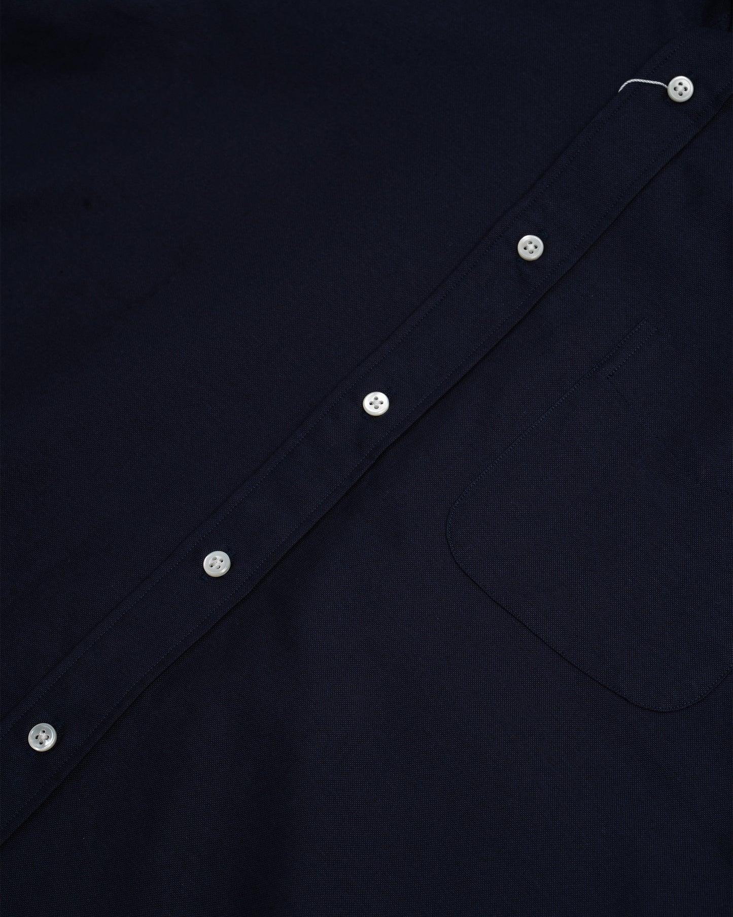 Kamakura Navy Oxford Button Down Shirt