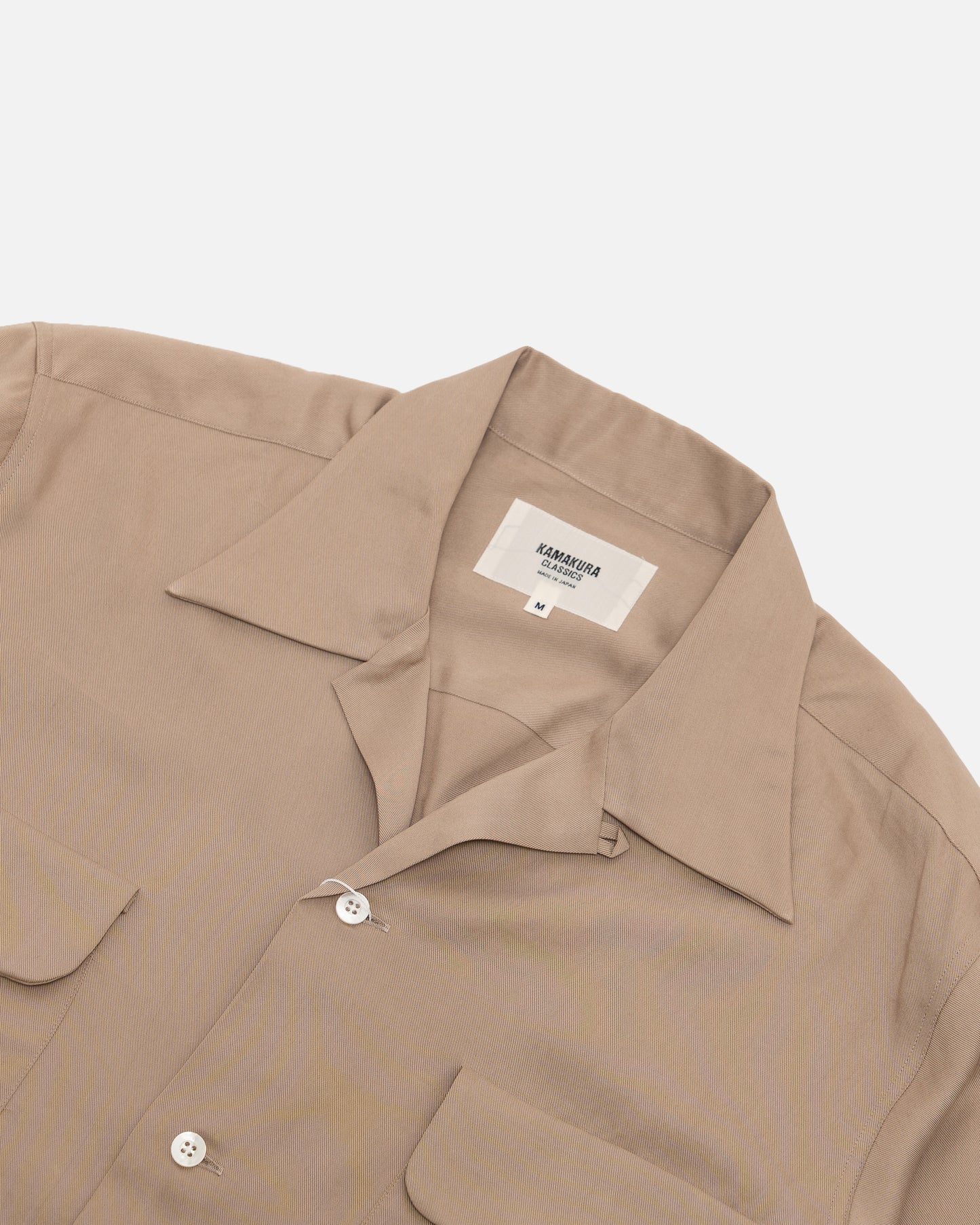 Kamakura Classic City Boy Shin Grey Tencel Shirt