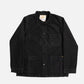 Le Mont Saint Michel Black Washed Cotton Twill Work Jacket