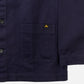 Le Mont Saint Michel Navy Cotton Twill Work Jacket
