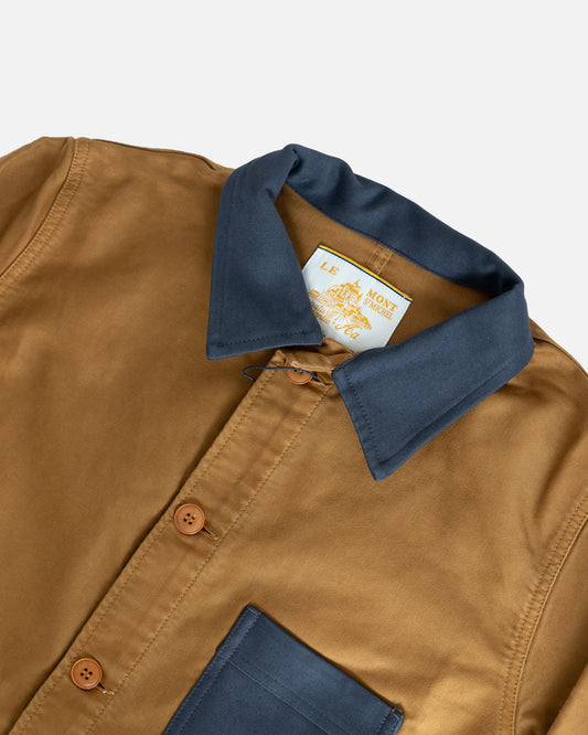 Le Mont Saint Michel Amber Bicolor Work Jacket