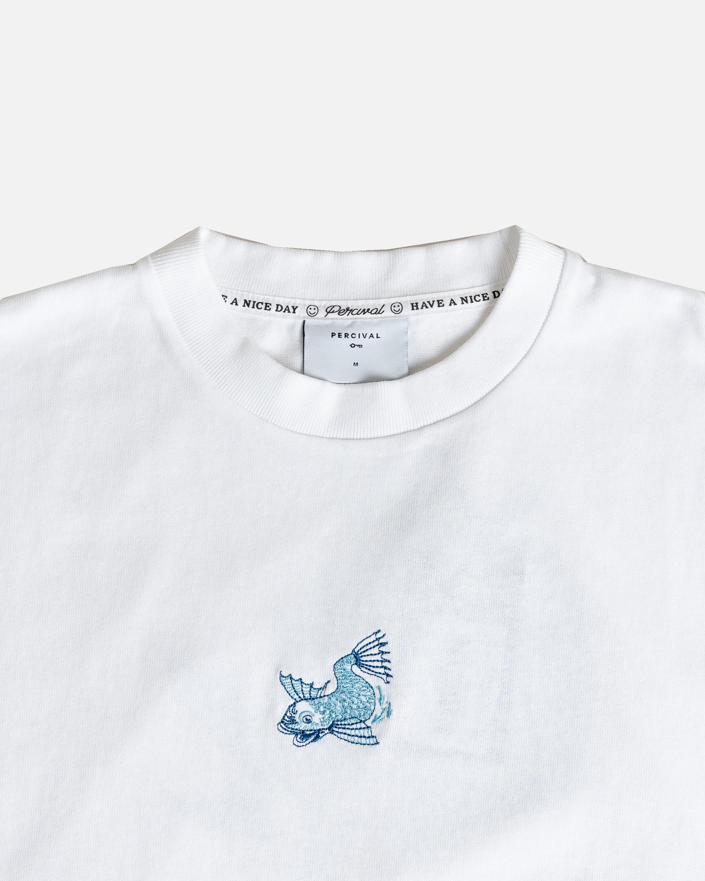 Percival Depths of Mythos Oversized T-Shirt White