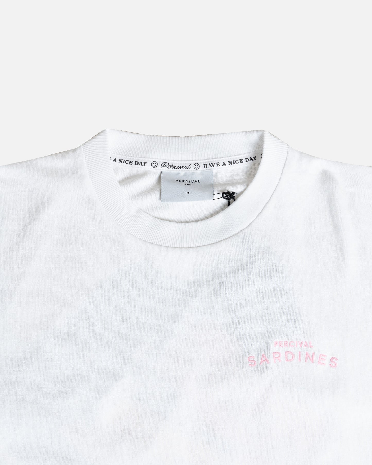 Percival Sardines Oversized T-Shirt White