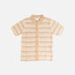 Percival Sari Stripe Knitted Shirt Ecru