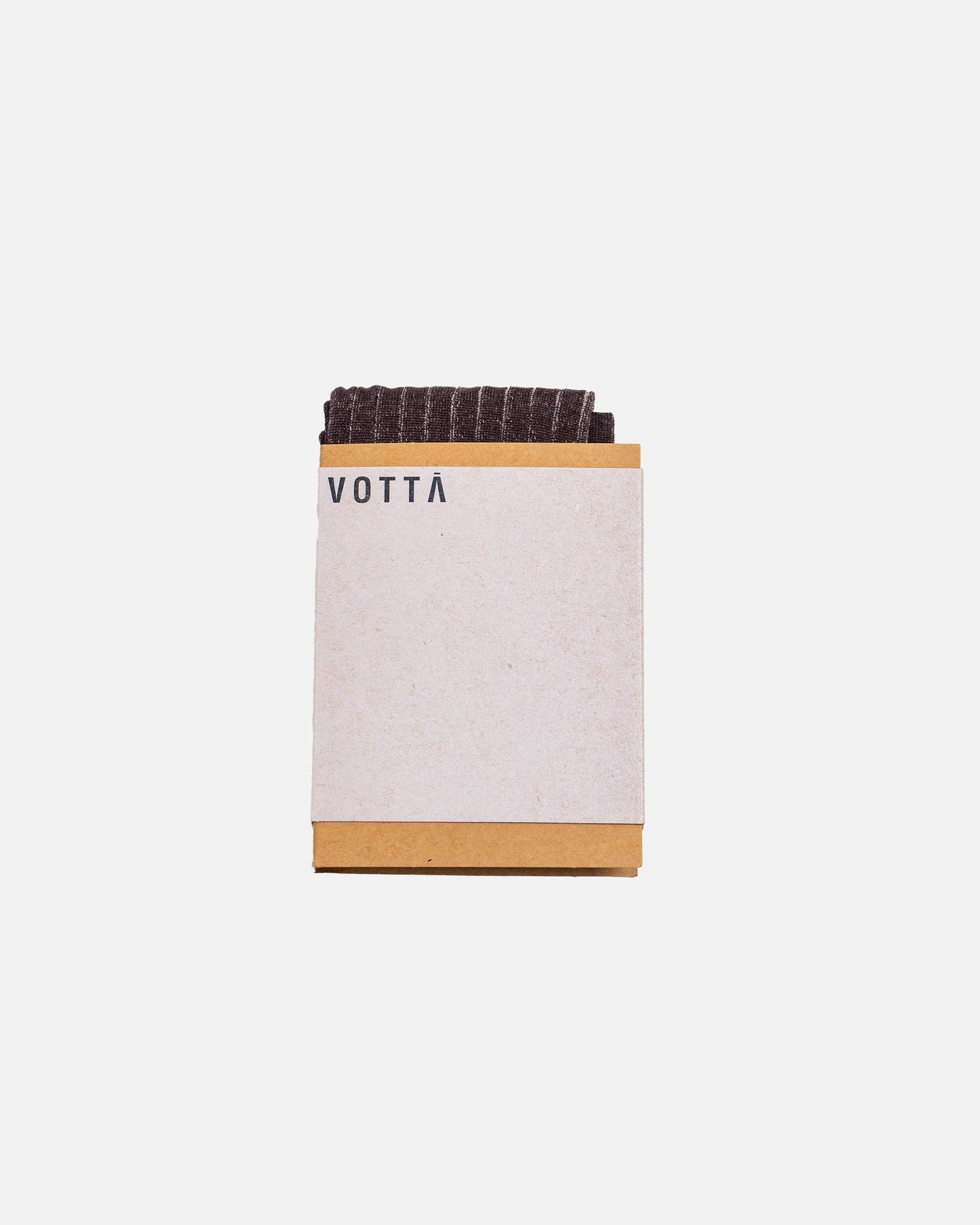 Votta Ribbed Twotone Brown/Ivory TR5153