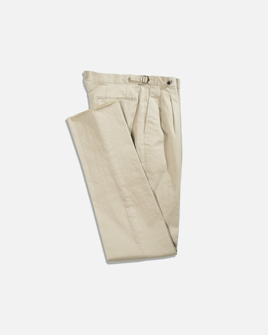 Echizenya Beige Cotton Pants