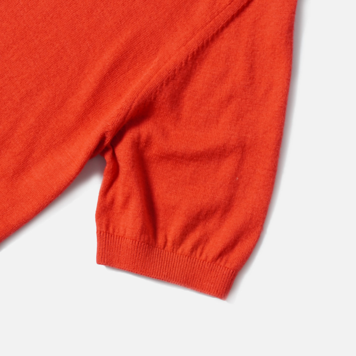 The Decorum Off Duty Red Knit T-Shirt