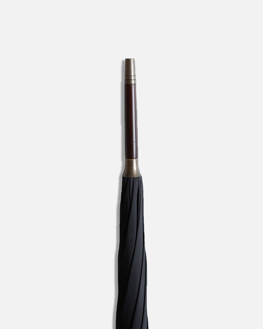 Fox Umbrella GT2 Black (dark brown maple handle)