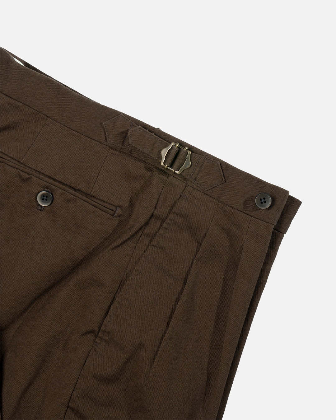 Echizenya Dark Brown Cotton Pants
