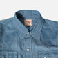 Bryceland's Chambray Sawtooth Westerner
