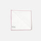 Simonnot Godard White Pocket Square