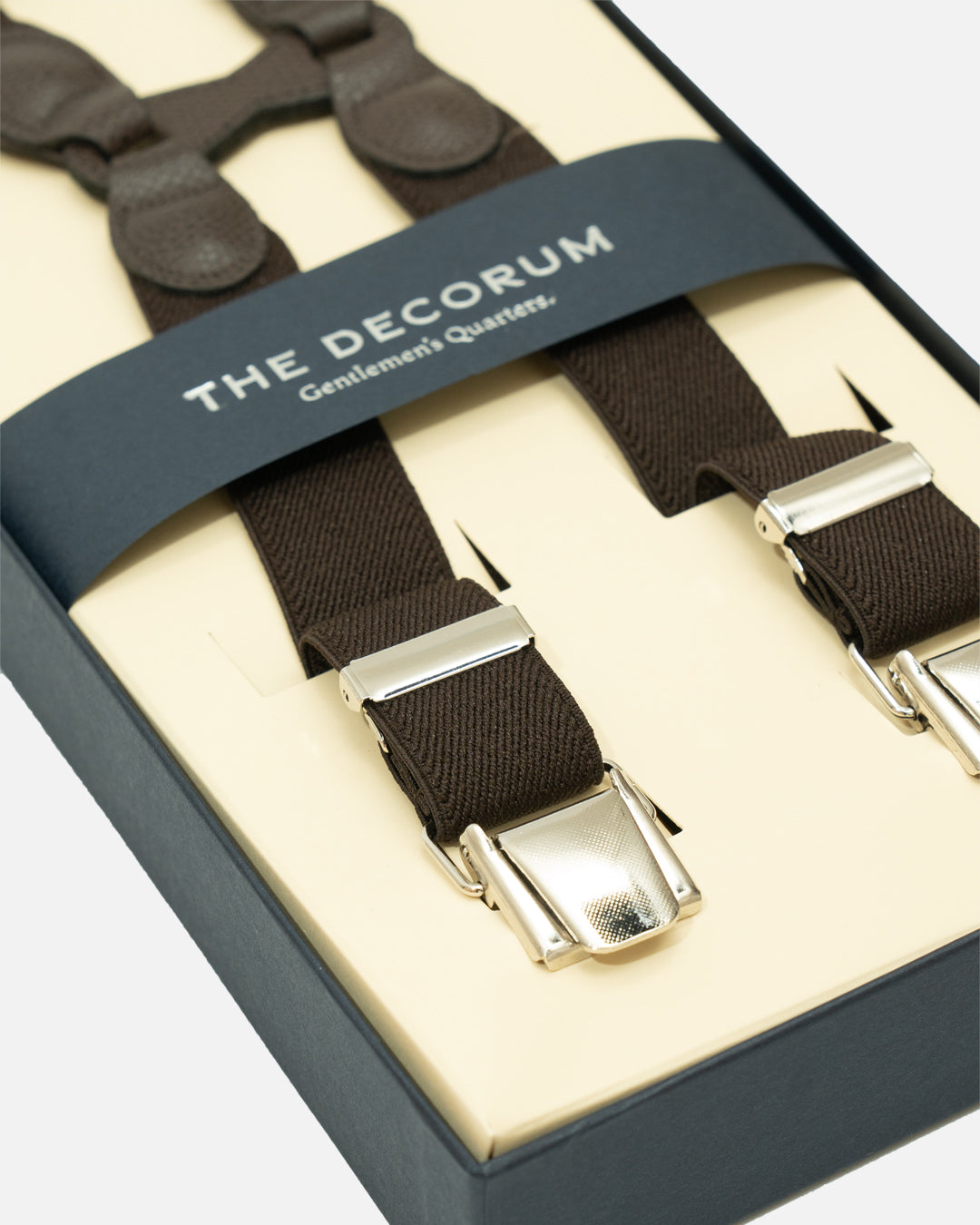 The Decorum Braces in Dark Brown (Suspenders)