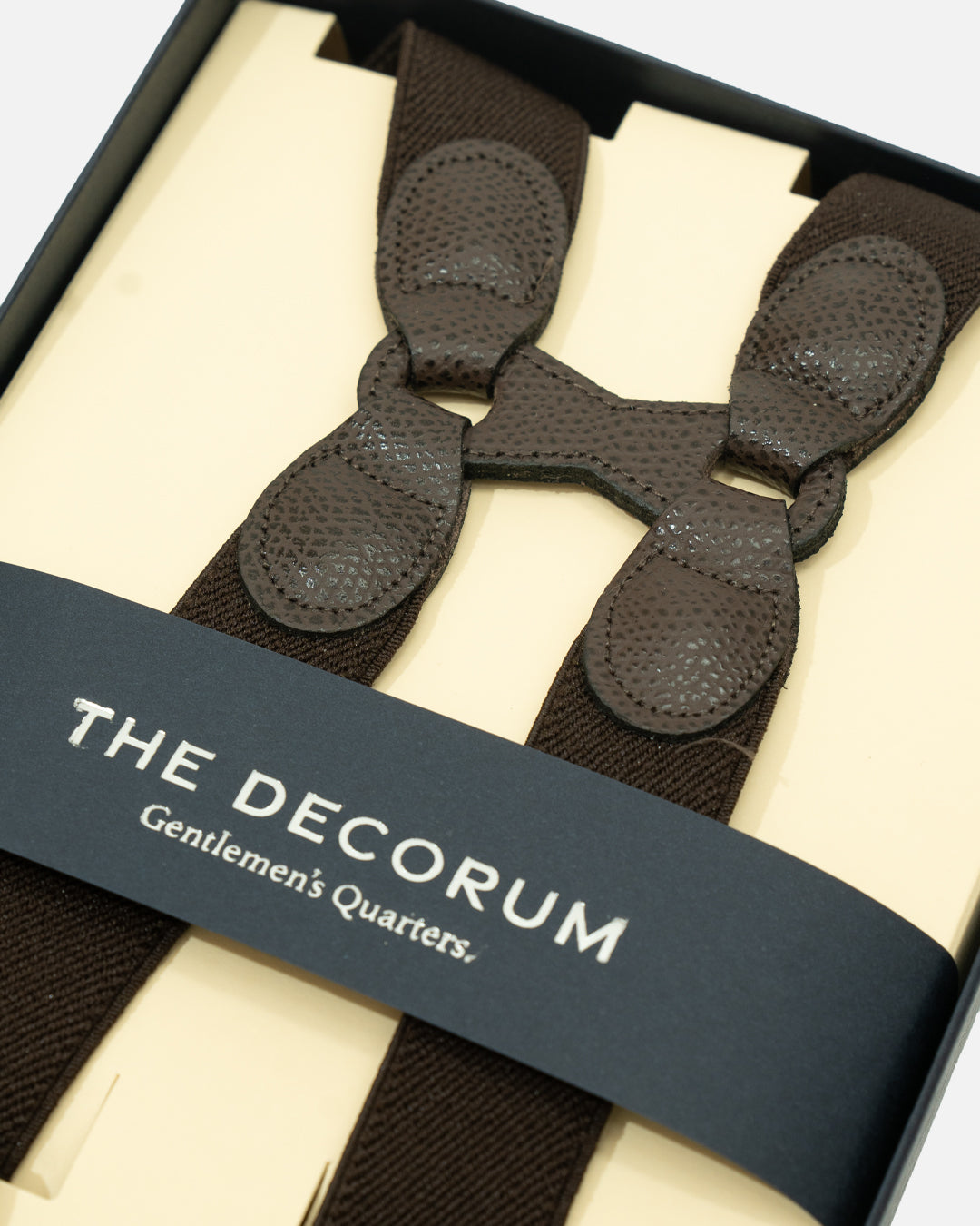 The Decorum Braces in Dark Brown (Suspenders)