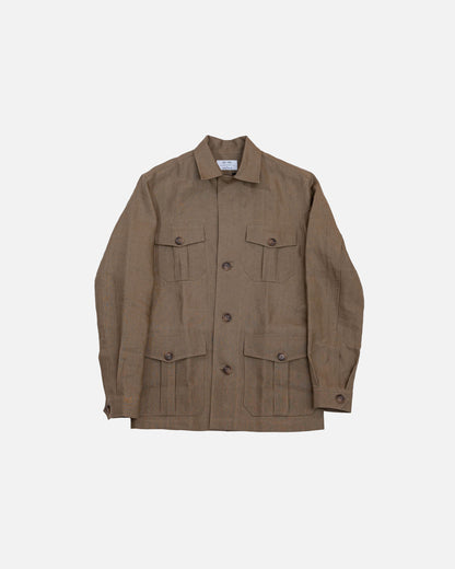 Ascot Chang Safari Jacket Khaki