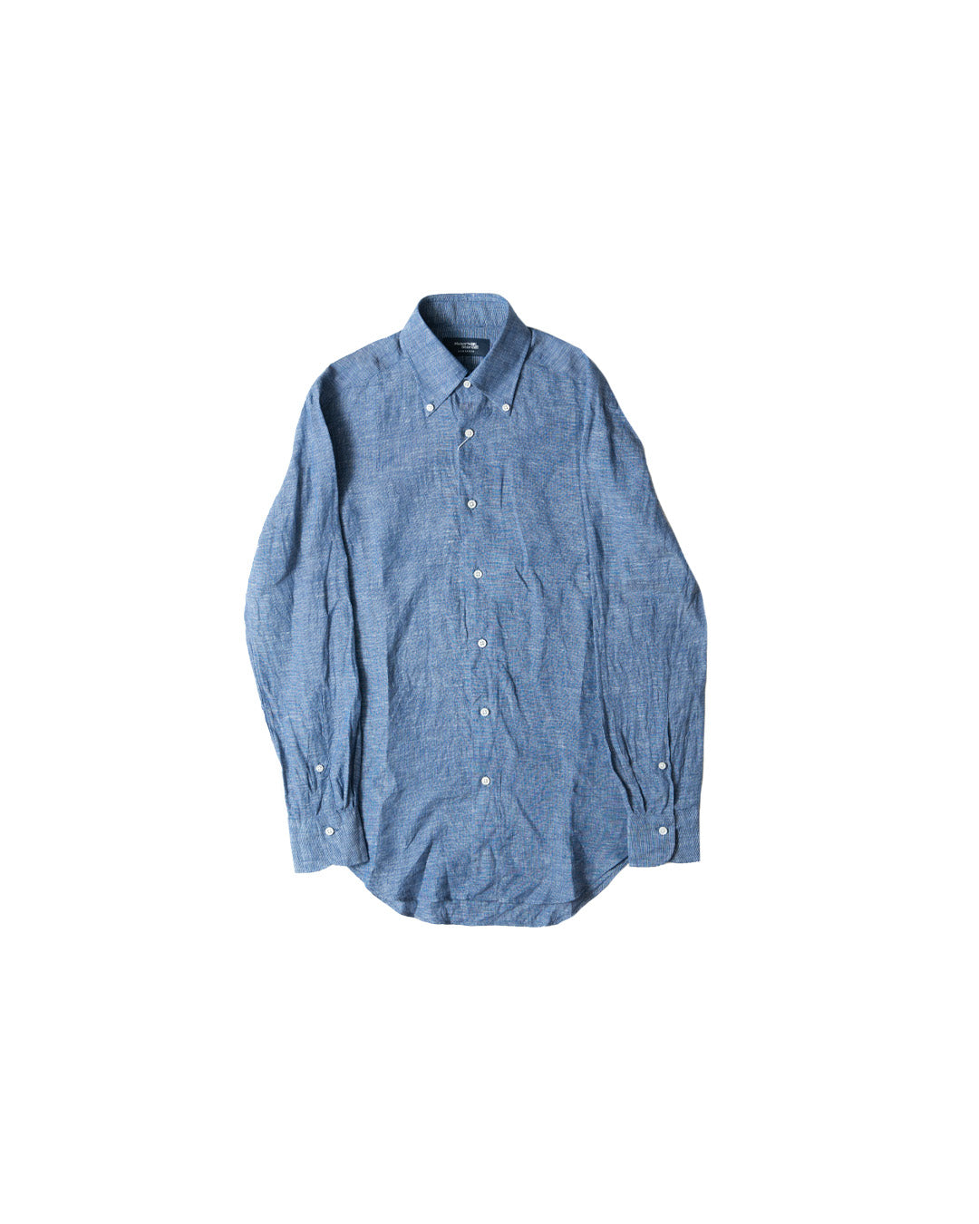 Kamakura Firenze Blue Linen Shirt