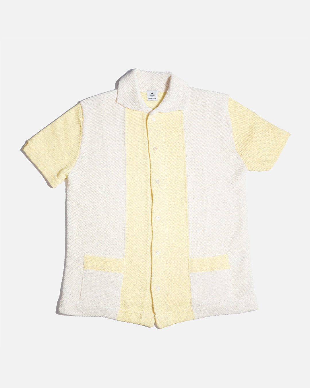 Iolo Ripley Knitted Shirt Ivory