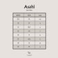 Asahi Deck White/Black