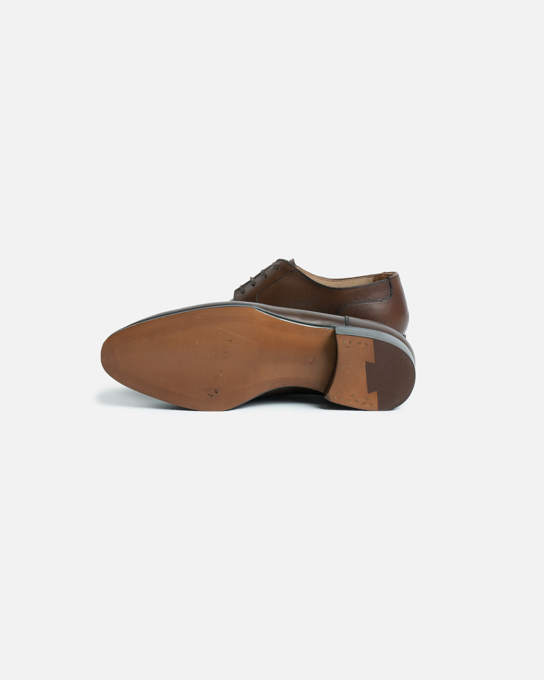 Fugashin Split Toe Derby Dark Brown Calf