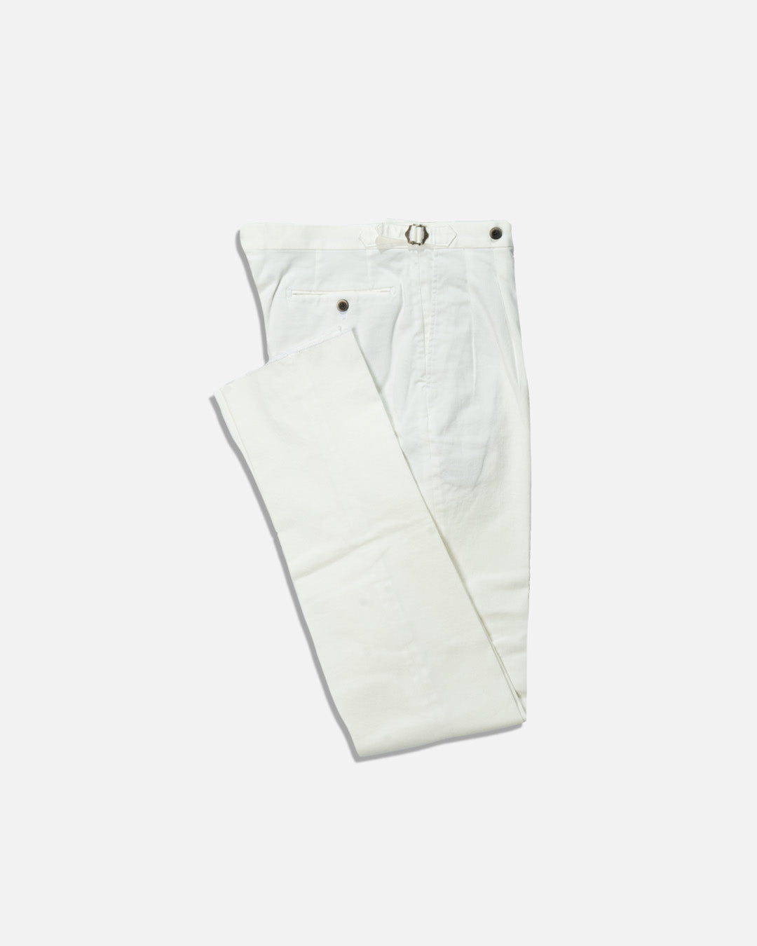 Echizenya White Cotton Pants