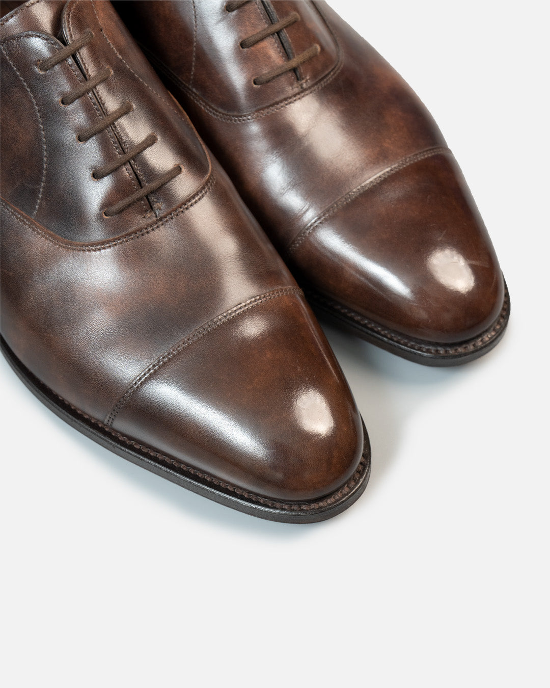 John Lobb City ii Dark Brown Museum Calf – The Decorum Bangkok