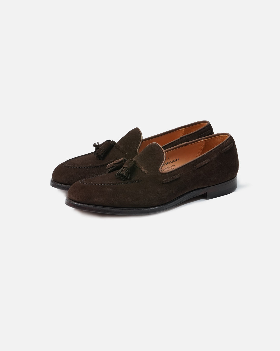 Crockett & Jones Cavendish Dark Brown Suede – The Decorum Bangkok