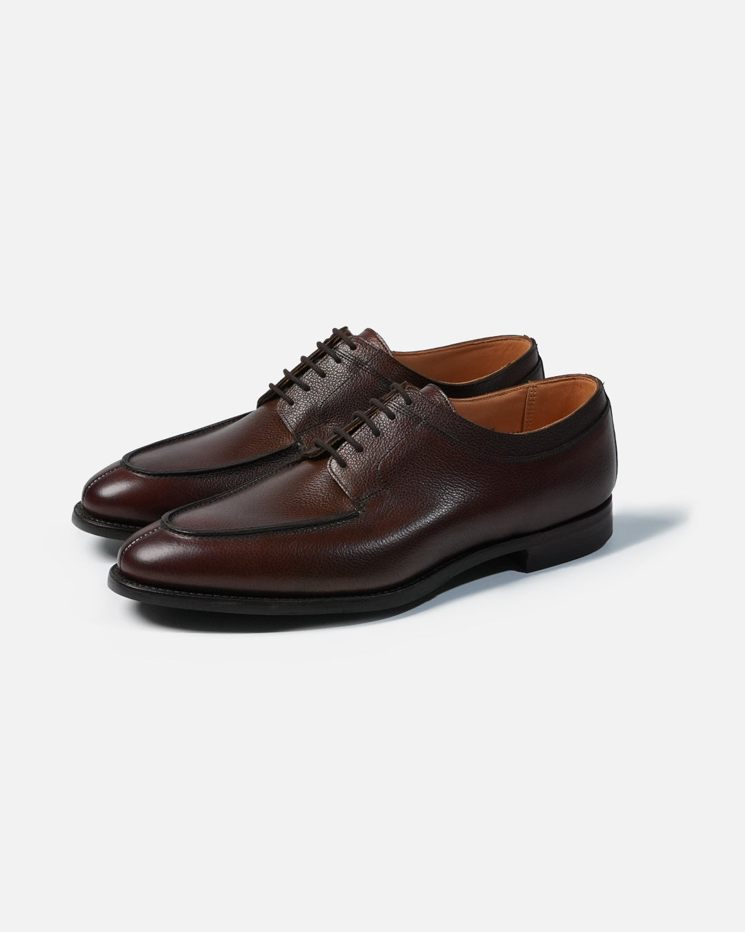 Crockett & Jones Hardwick Dark Brown Pebble Grain – The Decorum Bangkok